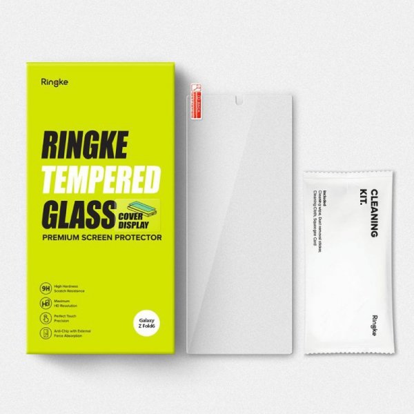 SZKŁO HARTOWANE RINGKE COVER DISPLAY 2-PACK GALAXY Z FOLD 6 CLEAR