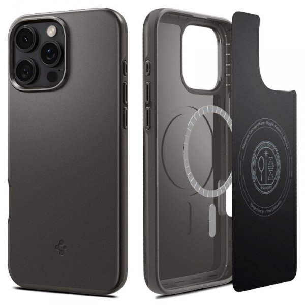 SPIGEN THIN FIT MAG MAGSAFE IPHONE 16 PRO MAX GUNMETAL