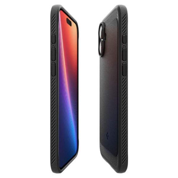 SPIGEN RUGGED ARMOR MAG MAGSAFE IPHONE 16 PLUS MATTE BLACK
