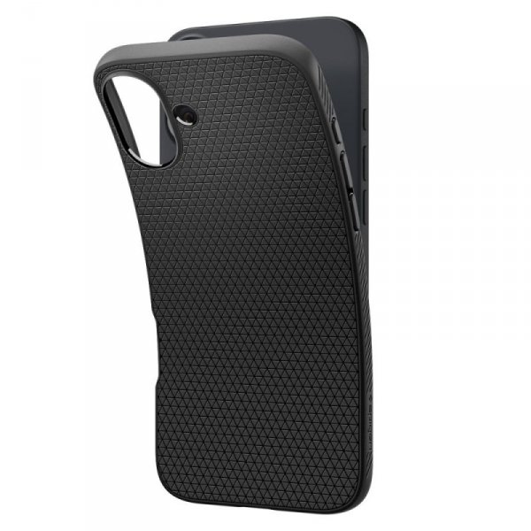 ETUI SPIGEN  LIQUID AIR IPHONE 16 MATTE BLACK