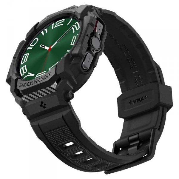 ETUI SPIGEN  RUGGED ARMOR ”PRO” SAMSUNG GALAXY WATCH ULTRA (47 MM) MATTE BLACK