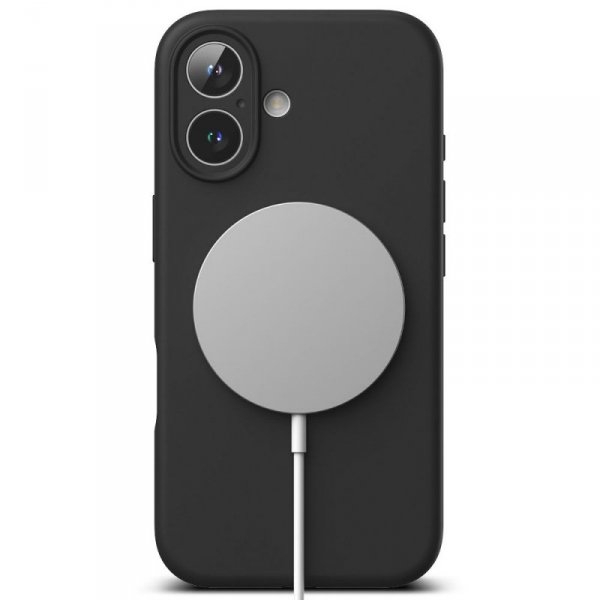 RINGKE SILICONE MAGNETIC MAGSAFE IPHONE 16 BLACK