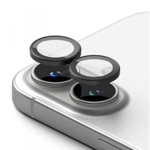 OSŁONA APARATU RINGKE CAMERA FRAME PROTECTOR 2-PACK IPHONE 16 / 16 PLUS BLACK