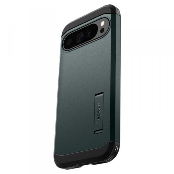 ETUI SPIGEN  TOUGH ARMOR GOOGLE PIXEL 9 PRO XL ABYSS GREEN