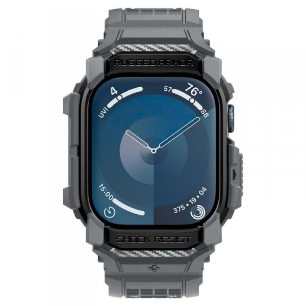 SPIGEN RUGGED ARMOR ”PRO” APPLE WATCH 10 (46 MM) DARK GREY