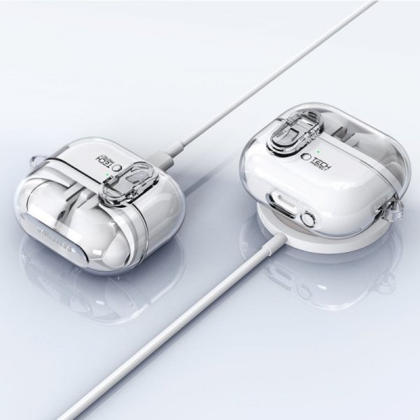 Etui TECH-PROTECT FLEXAIR SAMSUNG GALAXY BUDS 3 / 3 FE / 3 PRO CLEAR