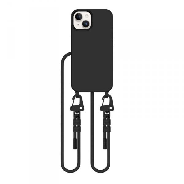 ETUI TECH-PROTECT  MAGNECKLACE MAGSAFE IPHONE 13 BLACK
