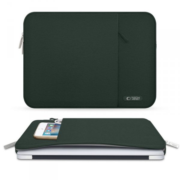 ETUI TECH-PROTECT  SLEEVY LAPTOP 15-16 MIDNIGHT GREEN