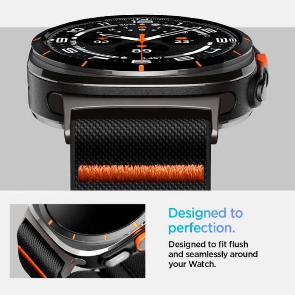 Pasek Spigen Fit Lite do Samsung Galaxy Watch Ultra (47 mm) – Czarny (Black)