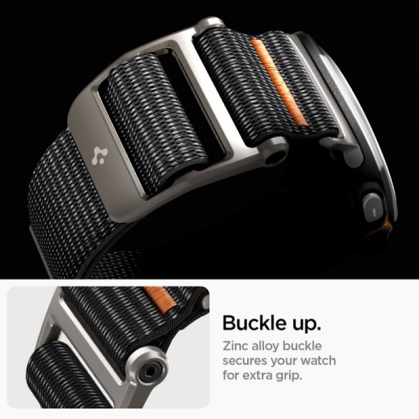 Pasek Spigen DuraPro Flex do Samsung Galaxy Watch Ultra (47 mm) – Czarny