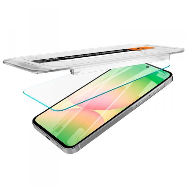 SZKŁO HARTOWANE SPIGEN GLAS.TR ”EZ FIT” 2-PACK GALAXY A56 5G / S24 FE CLEAR