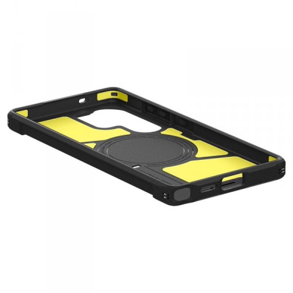 PANCERNE ETUI SPIGEN TOUGH ARMOR  MAGSAFE GALAXY S25 ULTRA BLACK
