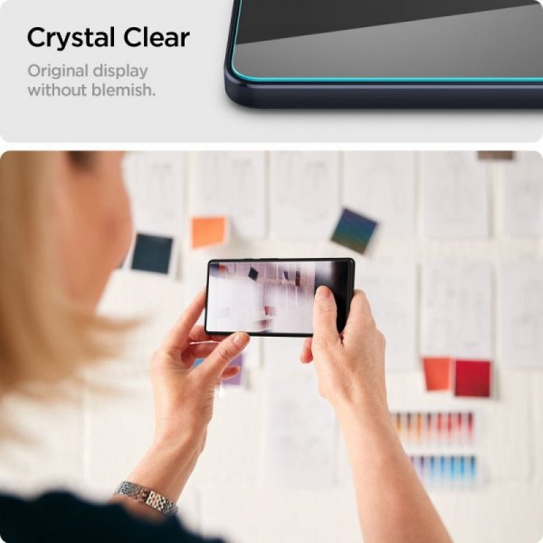SZKŁO HARTOWANE SPIGEN GLAS.TR SLIM 2-PACK GALAXY A16 4G / 5G / A26 5G CLEAR