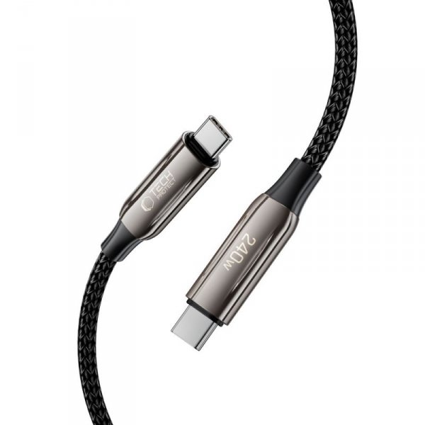 TECH-PROTECT UB10T ULTRABOOST TYPE-C KABEL  PD240W/QC4.0 100CM BLACK