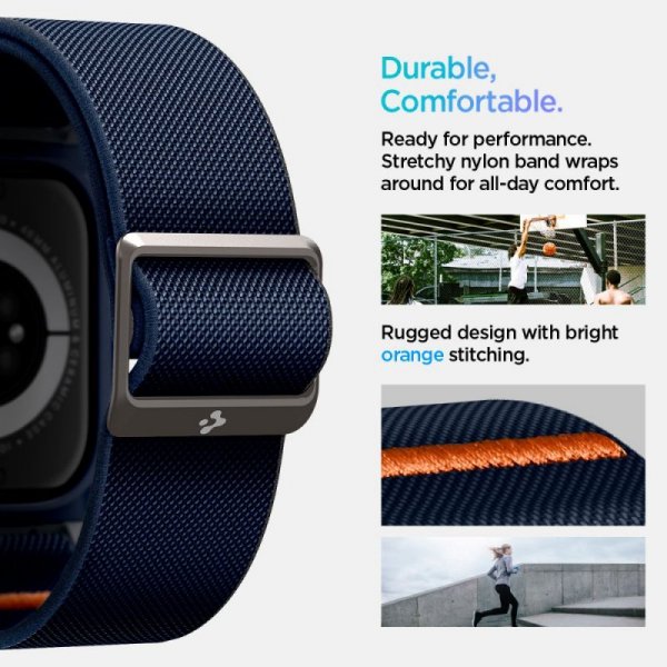 SPIGEN LITE FIT ”PRO” APPLE WATCH 10 (46 MM) NAVY BLUE