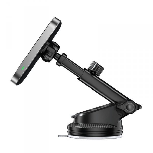 TECH-PROTECT MM15W-V9 MAGNETIC MAGSAFE DASHBOARD & VENT CAR MOUNT WIRELESS CHARGER 15W BLACK