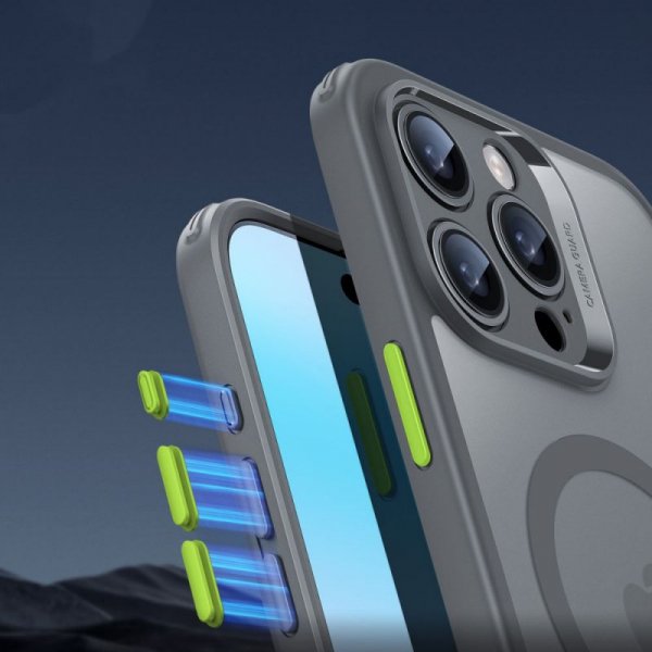 ESR CLASSIC PRO SET HALOLOCK MAGSAFE IPHONE 16 PRO FROSTED GREY