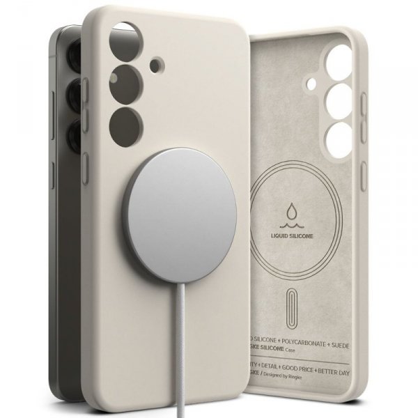 RINGKE SILICONE MAGNETIC MAGSAFE GALAXY S25+ PLUS STONE