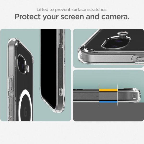 SPIGEN ULTRA HYBRID MAG MAGSAFE GOOGLE PIXEL 9A CLEAR/WHITE