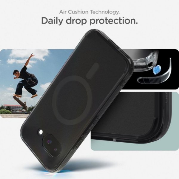 SPIGEN ULTRA HYBRID MAG MAGSAFE GOOGLE PIXEL 9A FROST BLACK