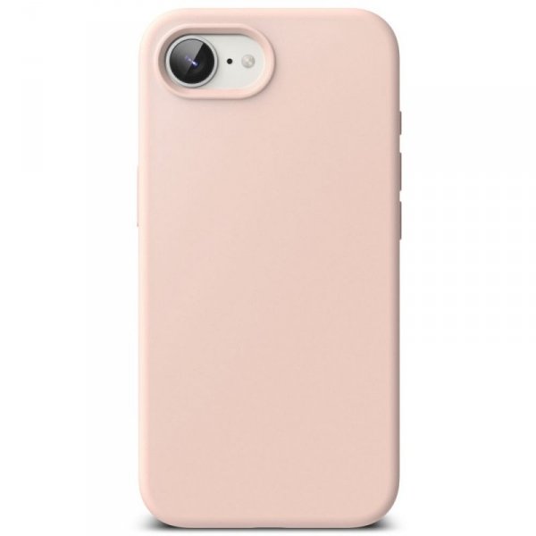 RINGKE SILICONE MAGNETIC MAGSAFE IPHONE 16E PINK SAND