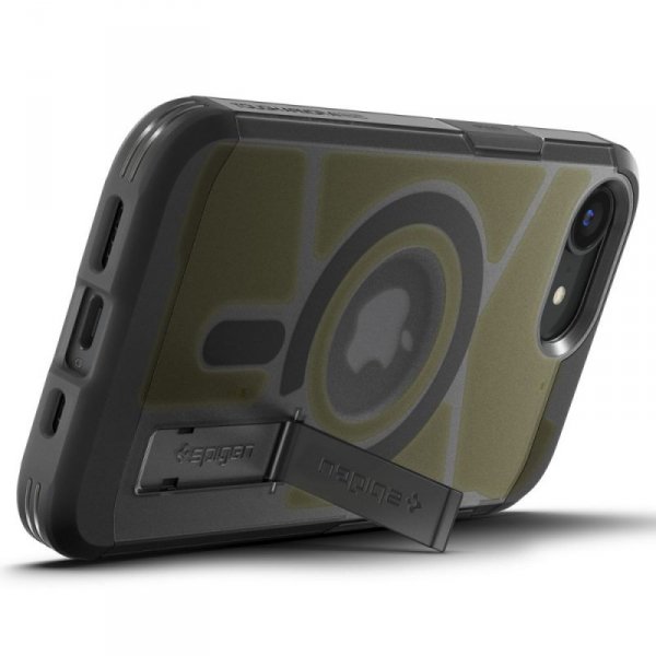 SPIGEN TOUGH ARMOR MAG MAGSAFE IPHONE 16E FROST BLACK