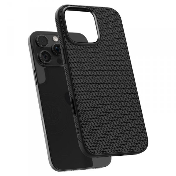 SPIGEN LIQUID AIR ”T” MAG MAGSAFE IPHONE 16 PRO MAX MATTE BLACK