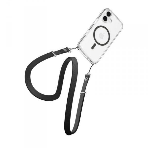 Etui Spigen Ultra Hybrid Mag MagSafe do iPhone 17 – Przezroczysty Grafit (Clear/Graphite)