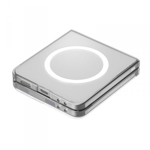 SPIGEN AIRSKIN MAG MAGSAFE GALAXY Z FLIP 7 CRYSTAL CLEAR/WHITE