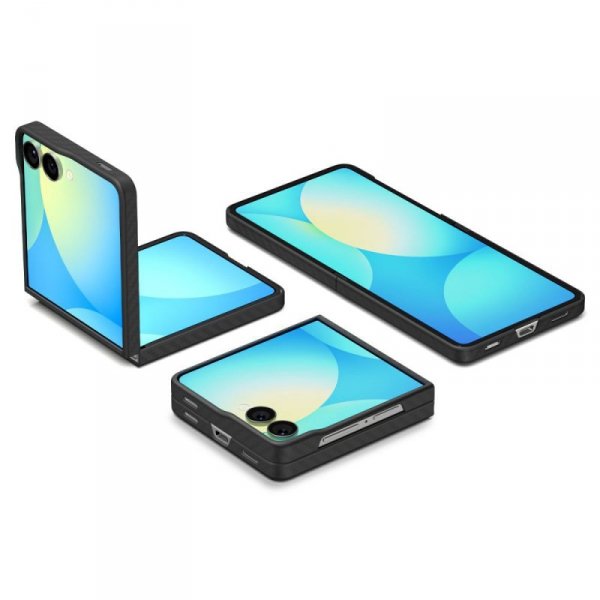 SPIGEN AIRSKIN ARAMID GALAXY Z FLIP 7 BLACK
