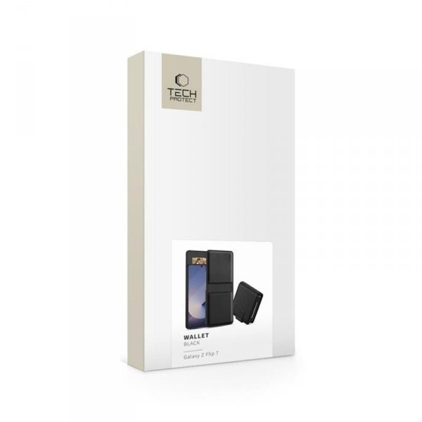 TECH-PROTECT WALLET GALAXY Z FLIP 7 BLACK