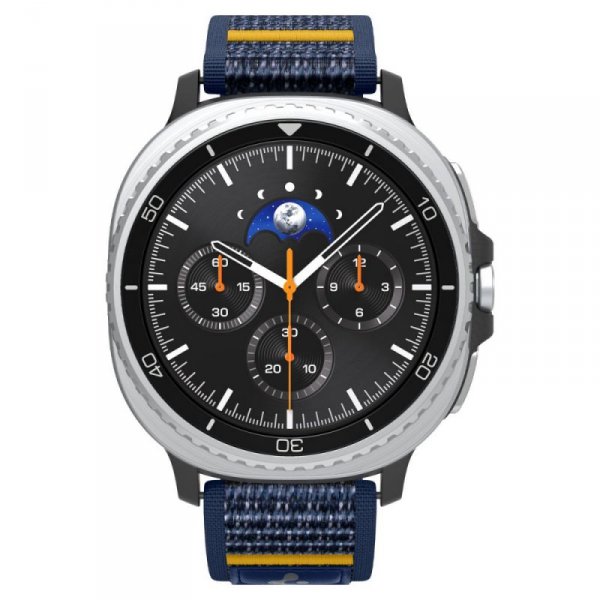 Etui z paskiem Spigen Athlex Air do Samsung Galaxy Watch 8 / Classic – Granatowe