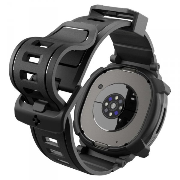 Etui z Paskiem Spigen Rugged Armor Pro do Samsung Galaxy Watch 8 Classic (46mm) – Matowy Czarny