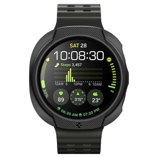 Etui Spigen Liquid Air do Samsung Galaxy Watch 8 (40mm) – Matowy Czarny (Matte Black)