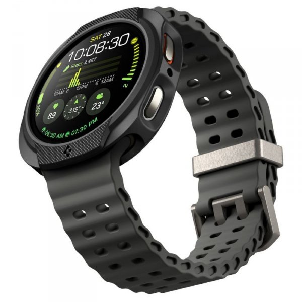Etui Spigen Liquid Air do Samsung Galaxy Watch 8 (40mm) – Matowy Czarny (Matte Black)