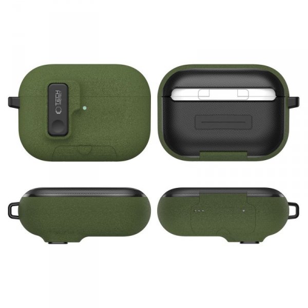 Case do Apple AirPods Pro 3 Tech-Protect Slim Cienki Olive Green (Oliwkowy)