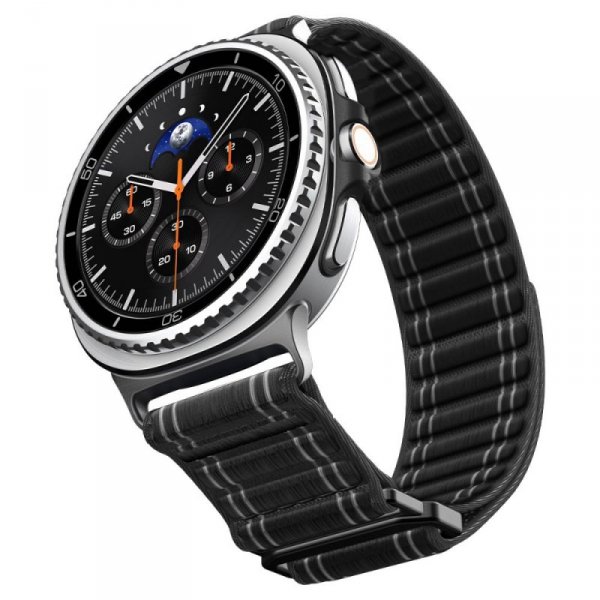 Pasek Spigen WBF0 do Samsung Galaxy Watch 8 / Classic – Czarny