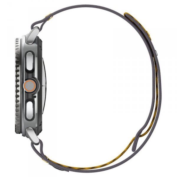 Etui z paskiem Spigen Athlex Air do Samsung Galaxy Watch 8 / Classic – Szary (Active Grey)