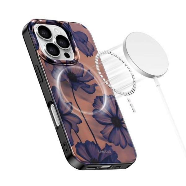 Etui Magnetyczne Tech-Protect Lamano MagSafe do iPhone 16 Pro Max Velvet Night (Aksamitna Noc)
