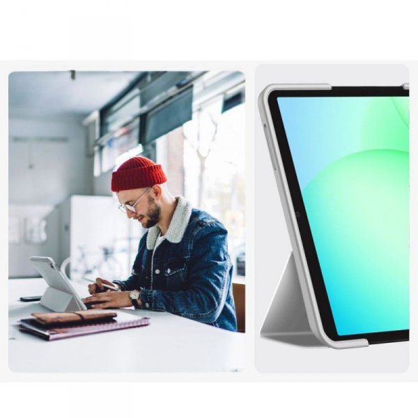 Etui do Samsung Galaxy Tab A9 / A11 8.7 - Tech-Protect SmartCase - Szare