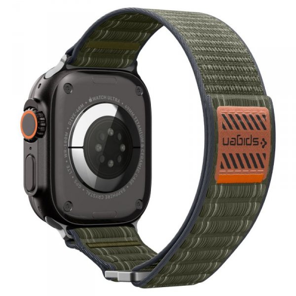 Pasek Spigen WBF0 do Apple Watch 11/10/9/Ultra 1/2 (44/45/46/49mm) – Zielony