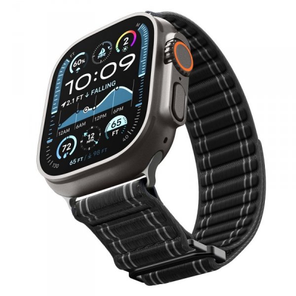 Pasek Spigen WBF0 do Apple Watch 11/10/9/Ultra 1/2 (44/45/46/49mm) – Czarny