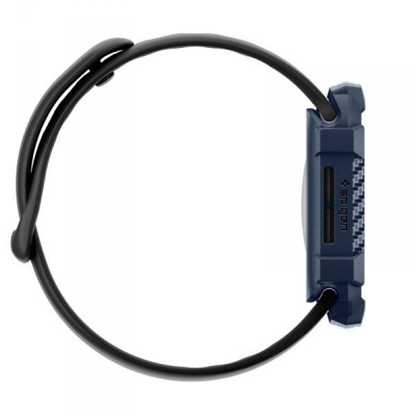 Etui ochronne Spigen Rugged Armor V2 do Apple Watch 10 / 11 (42mm) – Granatowe