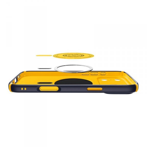 Etui Spigen Nano Pop Hybrid Mag do iPhone 17 Pro MagSafe – Granatowe