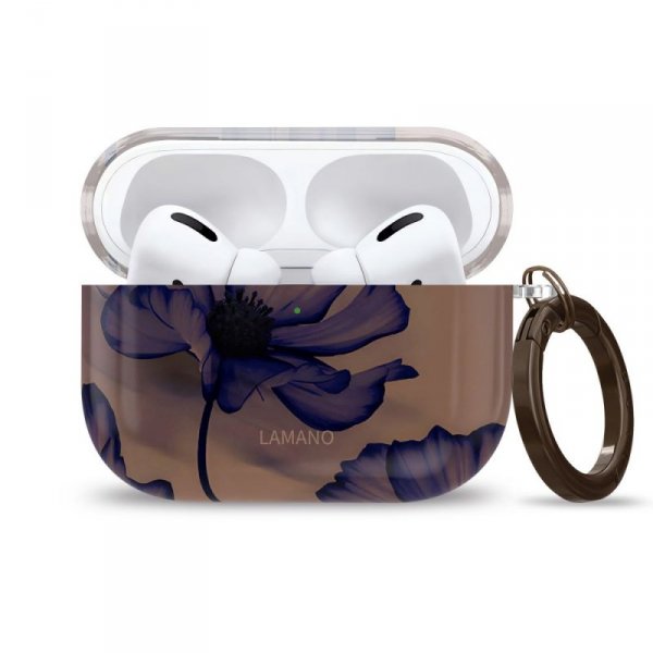 Etui Skórzane Tech-Protect Lamano do Apple AirPods Pro 3 Velvet Night