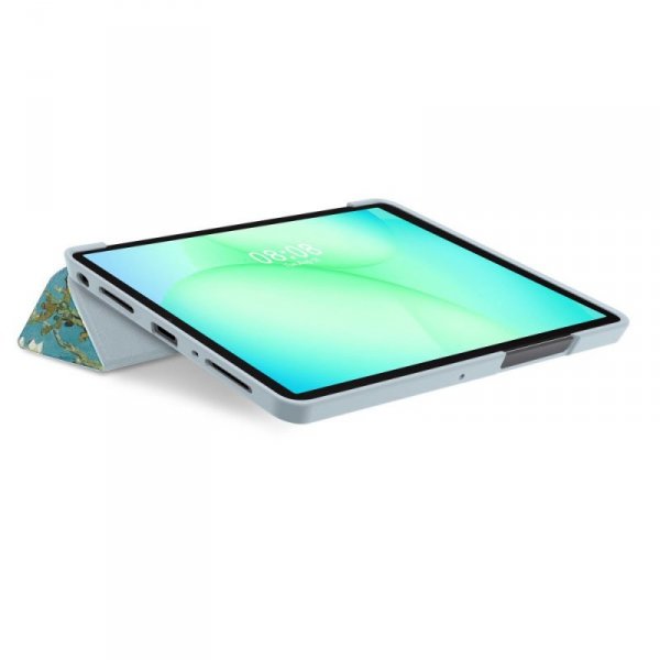 Etui w Kwiaty do Samsung Galaxy Tab A9+ / A11+ - Tech-Protect SmartCase - Sakura