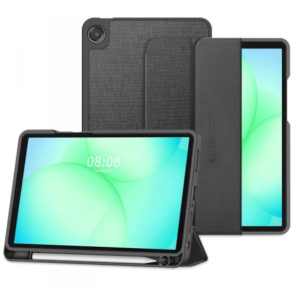Etui z Miejscem na Rysik do Samsung Galaxy Tab A9+ / A11+ - Tech-Protect SC Pen Canvas - Szare