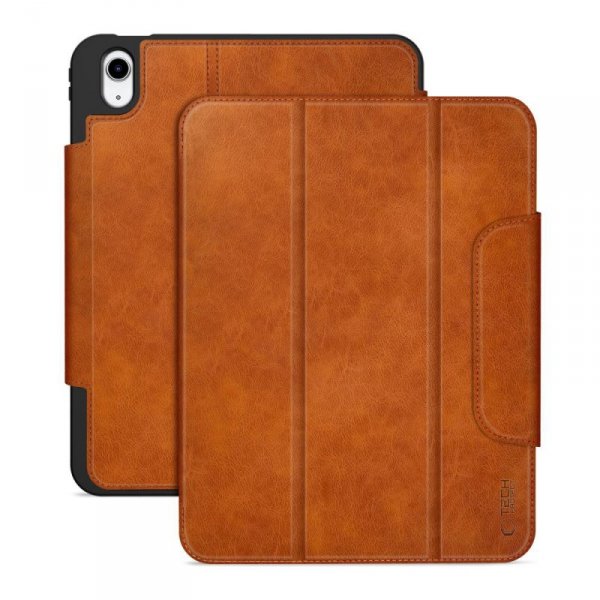 TECH-PROTECT FLEECE – Etui do iPad 10.9 (10. gen. 2022) / 11 (A16, 11. gen. 2025) – Brązowe