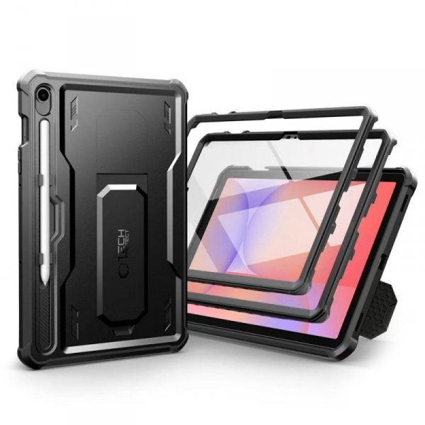 Pancerne Etui do Samsung Galaxy Tab S9 / S10 FE / S10 Lite - Tech-Protect Kevlar Pro - Czarne