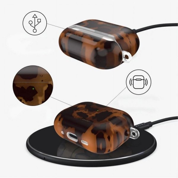 Etui Ochronne Tech-Protect Lamano do Apple AirPods Pro 1 / 2 Pantera